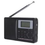 CS-106ミニラジオイヤインヘッドホン付きストラップ FM/AM/SW/MW/LW柔軟性ラジオ受信機家庭用ポータブル短波ラジオ