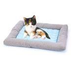 Dopet ペットクールマット ペットベッド ペットマット 夏用 ひんやりマット 犬用ベッド マット ペット用 猫用ベッド アイスシルク生地 柔らかい