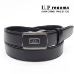 U.P renoma мужской ремень телячья кожа чёрный Renoma ширина 29mm бизнес ремень Fit пряжка сделано в Японии 51R161-10