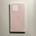 Apple アップル 純正 iPhone 15 Pro Max シリコンケース・ライトピンク 新品