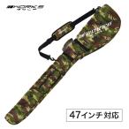 ゴルフバッグ クラブケース 47インチ対応 迷彩柄 カモフラ ショルダーベルトあり 新品