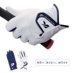 キャスコ グローブ 手袋 ゴルフグローブ メンズ 左手 1枚入り タフフィット SF-1618 ネイビー ホワイト