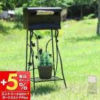 (豪華２大特典) ポスト 置き型 おしゃれ スタンドポスト 郵便ポスト メールボックス 郵便受け アンティーク加工 レトロ 大容量 レザン
