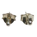 Yahoo! Yahoo!ショッピング(ヤフー ショッピング)ピアス　シルバー・キャッチ付きピアス　小さいドット21　クリックポスト選択　送料200円