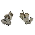 Yahoo! Yahoo!ショッピング(ヤフー ショッピング)ピアス　シルバー・キャッチ付きピアス　小さいウサギ25　クリックポスト選択　送料200円