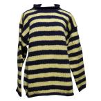 セーター男女兼用ネパール手編みウー...