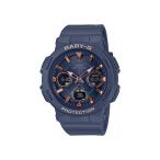 Baby-G ベビーＧ BGA-2510-2AJF カシオ CASIO アナログ ネイビー アースカラー ピンクゴールド 紺色 腕時計 レディース