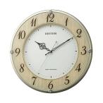 リズム時計 電波時計 掛け時計 電波掛時計 ライブリーナチュレ 8MY506SR23 お取り寄せ