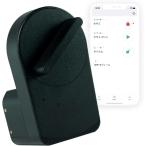 防犯 セサミ 4 スマートロック本体 ブラック 取付簡単 スマートフォンでドアを施錠解錠 Alexa