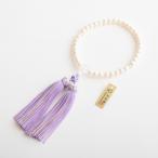 数珠 女性用 淡水真珠7mm 本水晶 上 