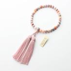 数珠 女性用 ピンクボツワナ瑪瑙8mm 