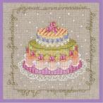 ショッピングバースデーケーキ ル・ボヌール・デ・ダム クロスステッチ刺繍キット 2266 Gateaux anniversaire バースデーケーキ