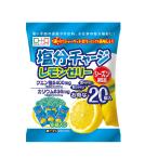 熱中症対策 塩分チャージ レモンゼリー 20個入×12袋セット 水分補給 暑さ対策 凍らせてもおいしい 塩分補給 クエン酸配合