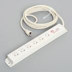 KC1214 アメリカン電機 引掛形 OAタップ6ヶ口 コードセット 接地2P 15A 125V
