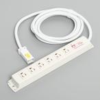 KC1336NF アメリカン電機 抜止形 OAタップ6ヶ口 コードセット NF付 接地2P 15A 125V