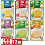 SSK シェフズリザーブ 冷たいスープ 160g 6種各2袋セット(計12袋) そのまま食べられる アルミパウチ容器