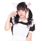 けもみみピン　白ねこ / ヘアピン ヘアクリップ ヘアアクセサリー コスプレ コスチューム