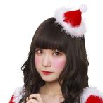 クリスマス雑貨　サンタ帽ヘアピン