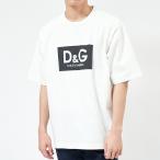 ショッピングGABBANA ドルチェ&ガッバーナ DOLCE＆GABBANA メンズ Tシャツ コットン DGプリント G8NG4T HU7IL ホワイト系(HA3AP BIANCO)