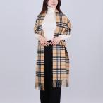 バーバリー BURBERRY カシミア カシミヤ マフラー ストール バーバリーチェック 8096537 B9719 SAND