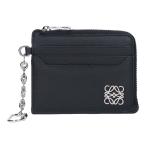 【お取り寄せ】 【並行輸入品】 ロエベ LOEWE コインケース カードケース アナグラム スクエア コインカードホルダー C821SQLX03 1100 BLACK フラグメントケース