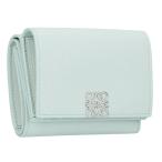 【お取り寄せ】 【並行輸入品】 ロエベ LOEWE 折財布 3つ折り財布 C821TR2X16 3053 FROZEN アナグラム トライフォールド ウォレット