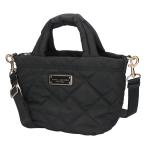 【並行輸入品】 マークジェイコブス MARC JACOBS 2WAYバッグ キルティング ロゴプレート M0016681 001 BLACK