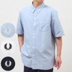 ショッピングフレッドペリー フレッドペリー FRED PERRY メンズ 半袖シャツ ボタンダウンシャツ オックスフォードシャツ M8730