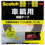 両面テープ スコッチ 車輌用両面テープ 幅5mm×長さ10m×厚み0.8mm PCA-05R 3M 両面テープ 車 テープ 粘着テープ 車用両面テープ 屋外用 M6