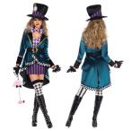 ハロウィン コスプレ 仮装 マジーシャーン ピエロ メイド服 コスチューム レディース ワンピース ハロウィングッズ 変装パーティー