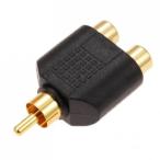  ом электро- машина AP-2649 конверсионный адаптор RCA булавка Jack x2-RCA вилка сетевого шнура [ номер товара ]01-2649 AP2649