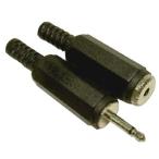 オーム電機 AP-2668 補修用 2.5φ モノラルミニプラグ/ミニジャックセット [品番]01-2668 AP2668