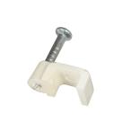 オーム電機 ケーブルクリップ C2 30個入 白 [品番]09-1680