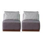 ソファ 2点セット カバー -パイル 2点セット センター×2- (IS)