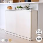 カウンター下収納 キッチン収納 棚 食器棚 幅120cm おしゃれ 北欧 ニーベ ISSEIKI