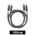 FIIO TRUST LR-RCA6M 100cm(RCA to RCA) аудио кабель аналог соединительный кабель серебряный металлизированный нет кислород медь линия оригинальный медь составной сборник комплект защита fi-o