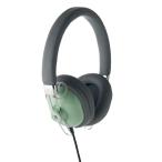 ASHIDAVOX HA-ST12-GH アッシュグリーン 有線 ヘッドホン ヘッドフォン 小さい 小型 軽量 軽い アシダボックス アシダ音響