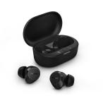 PHILIPS TAT1209 ブラック 完全ワイヤレスイヤホン Bluetooth マイク付き 防水 IPX4 急速充電 コンパクト 小型軽量 小さい フィリップス