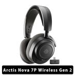 SteelSeries Arctis Nova 7P Wireless Gen 2ge-ming наушники headset беспроводной воздухо-непроницаемый type Bluetooth 2.4GHz низкий задержка игра PC