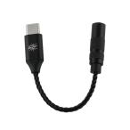 Kiwi Ears AD1 - Black USB-C DAC アダプター Type-C対応 3.5mm TRRS CTIA規格 KT02H20 クリア 低歪み 低ノイズ設計 Android 通話 コンパクト キウィ・イヤーズ