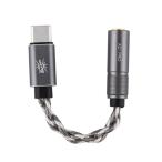 Kiwi Ears AD1 Pro ? 4.4mm ポータブルDAC USB Type-C接続 DACチップ 最大32bit/384kHz 変換ケーブル ドングルDAC シングルエンド マイク キウィ・イヤーズ