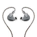 LETSHUOER S12 Ultra Gunmetal Grey проводной слуховай аппарат kana ru type уголок .. тип li кабель соответствует 2pin 3.5mm 4.4mm flat поверхность привод type let shuowa-