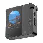 (4月10日発売予定) HiByMusic W4 Black ポータブルDAC Bluetooth接続 3.5mm 4.4mm バッテリー搭載 DSD512 PCM768kHz グリッチデザイン ハイビーミュージック