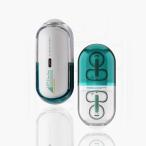 水月雨(MOONDROP) Pill ミュージックカプセル グリーン ワイヤレスイヤホン イヤーカフ型 耳をふさがないイヤホン ムーンドロップ スイゲツアメ