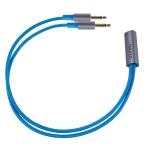 ( ваш заказ ) DEKONI AUDIO Ensemble Cables Y-Split 3.5mm голубой наушники кабель MCSli кабель декоративный элемент ni аудио 
