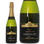 シャンパン フランス ドメーヌ シャルリエ エ フィス シャンパーニュ カルト ノワール ブリュット 箱なし 750ml
