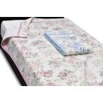 ショッピングタオルケット 西川の花柄おぼろマイヤータオルケット シングル WS5206