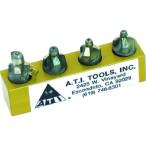 スナップオン ATI420D-4PC ATI カウンターシンクインテグラルパイロット3フルートセット ATI420D4PC