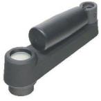 イマオ BCH80F ボアードクランクハンドル ハンドル径105mm ELESA