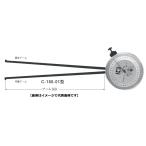 カセダ C-180-01 内測深孔アナログキャリパゲージ 測定範囲=10-34 アーム長=168mm